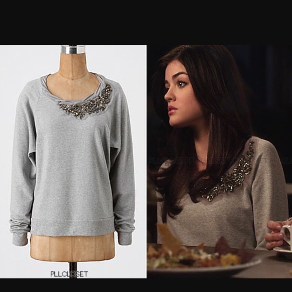 Ella Moss Embellished Sweatshirt