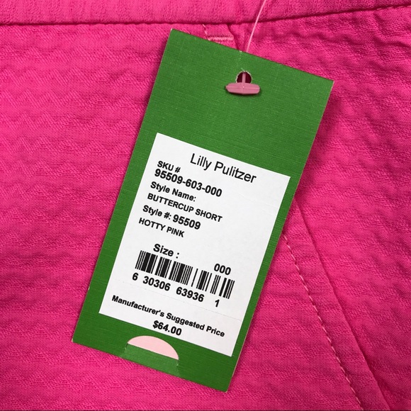 ❤️SOLD❤️ Lilly Pulitzer Buttercup Shorts Pink - Picture 4 of 7