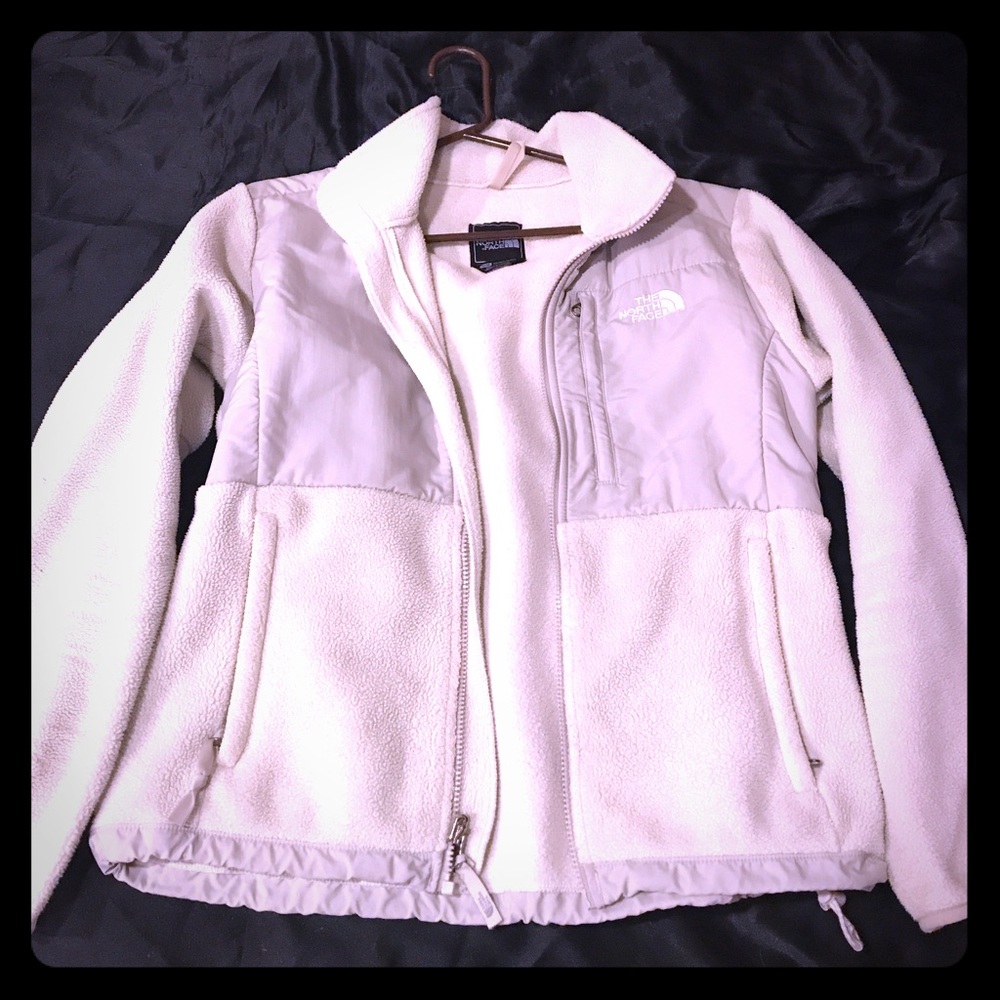 The North Face Zip Up Off White M