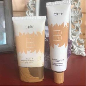 Tarte primer and foundation