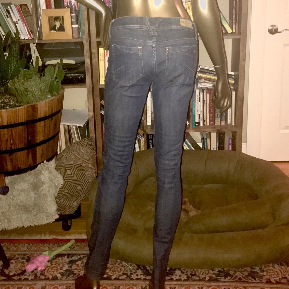 the divine rights of denim indigo skinny jean 26 - Picture 3 of 4