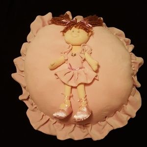 NWT Dasha Ballerina Pillow