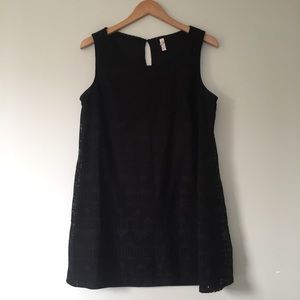 Black Patterned Dress