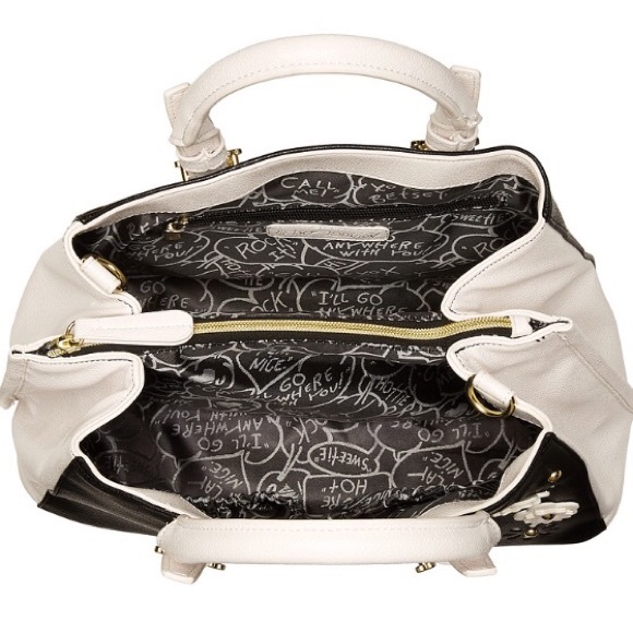 Betsey Johnson Budding Flowers Satchel - Picture 6 of 8