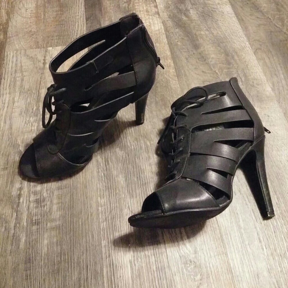 Black heels