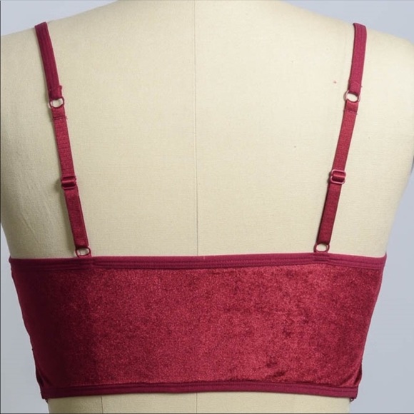 C A M I - velvet and lace - Picture 4 of 4