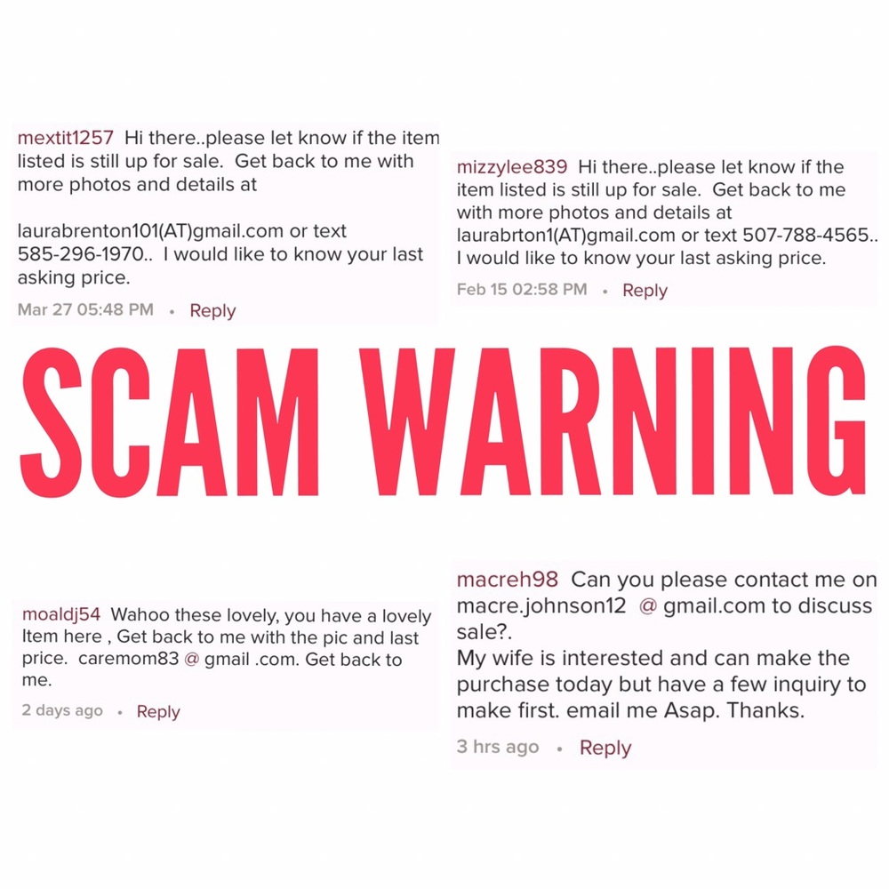 ⚠️Scam Warning⚠️ PLEASE SHARE