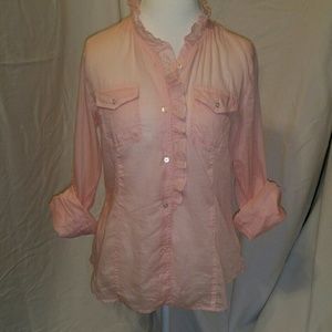 TALBOTS soft & lightweight button down