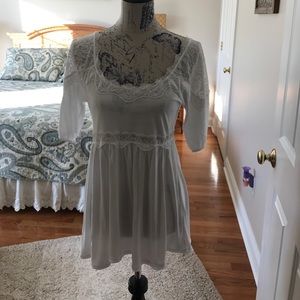 Free People S/S Baby Doll Top
