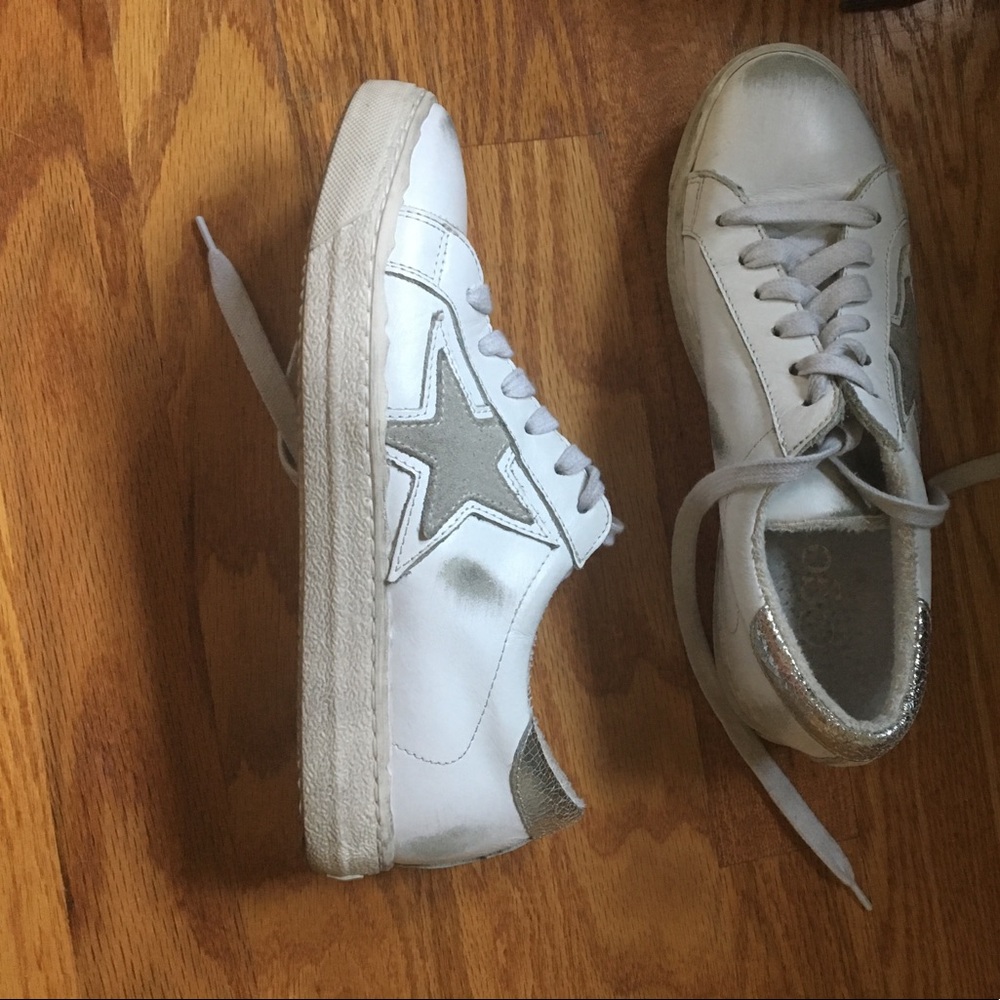 White star sneakers