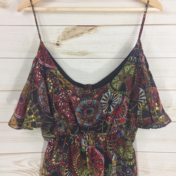 💛 CLEARANCE 💛 Multi Color High Low Summer Dress - Picture 6 of 8
