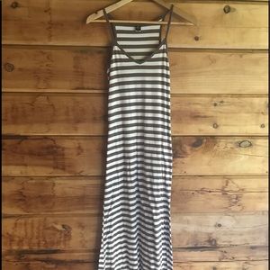 Stripe Maxi Dress