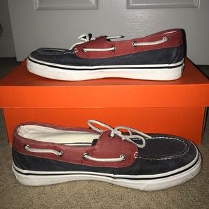 Red White and Blue Sperry's
