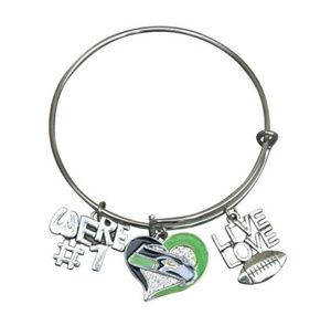 Seattle Seahawks Bracelet, Seahawks Jewelry