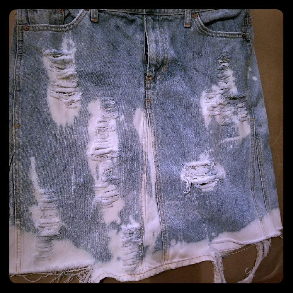 Jean skirt