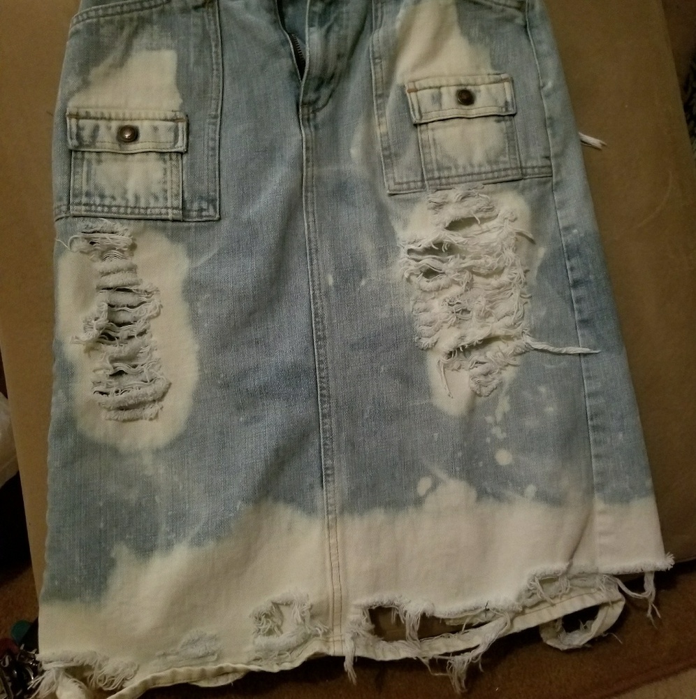 Jean skirt