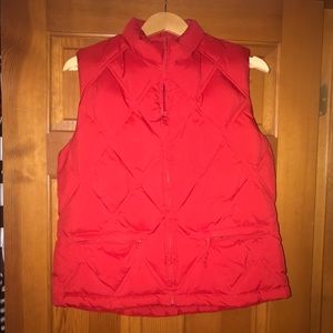 Red Puffy Vest