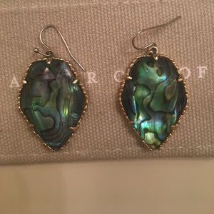 Kendra Scott corelly abalone stone earrings