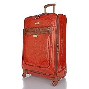 New Samantha Brown leather suitcase