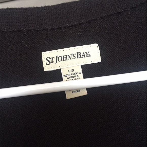 St. John's Bay Blue Cardigan - Picture 2 of 2