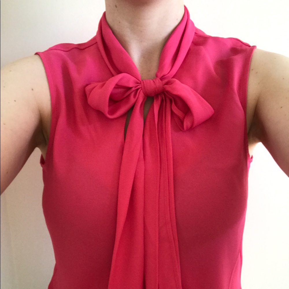 Anne Klein | Tie Neck Blouse