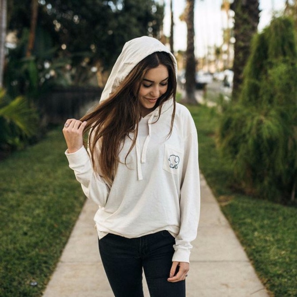 NEVER WORN!!!! Ivory Ella hoodie