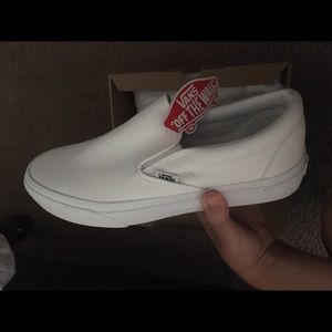 Vans slip on sneakers