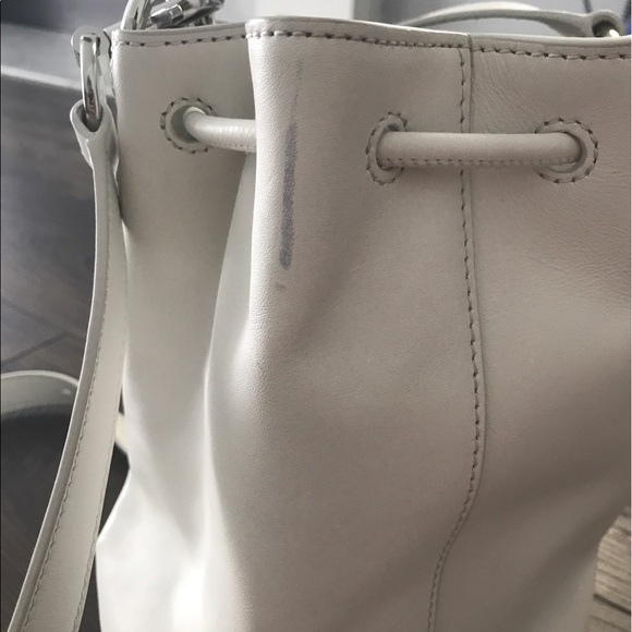 Alexander Wang White 'Alpha' Stud Bucket Bag - Picture 4 of 8