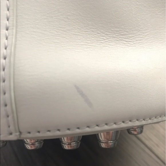 Alexander Wang White 'Alpha' Stud Bucket Bag - Picture 5 of 8