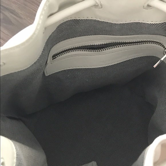 Alexander Wang White 'Alpha' Stud Bucket Bag - Picture 6 of 8