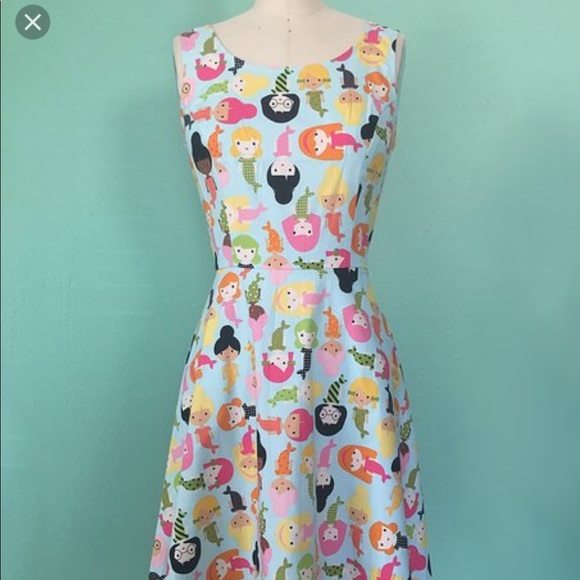 modcloth mermaid dress