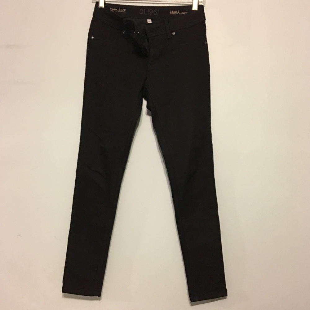 DL1961 Black Stretch Skinny Jean (EMMA)