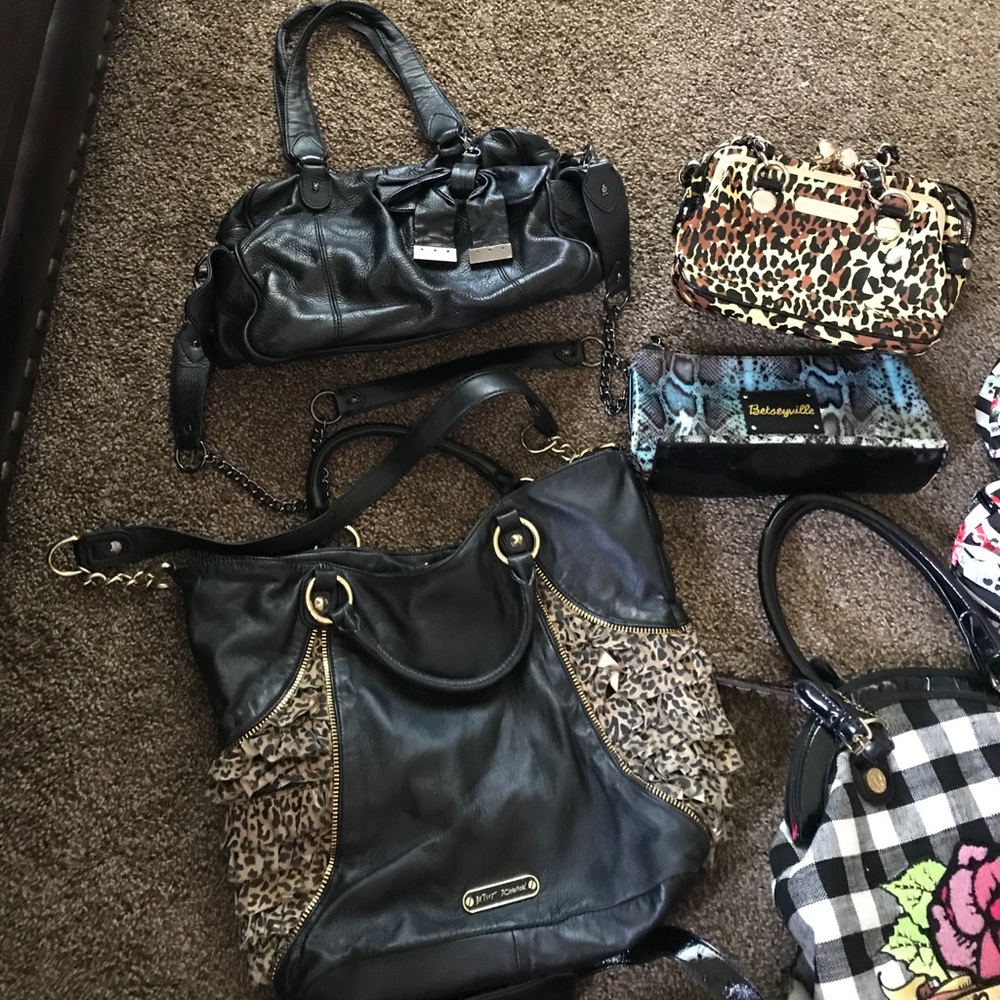 Betsey Johnson purses!