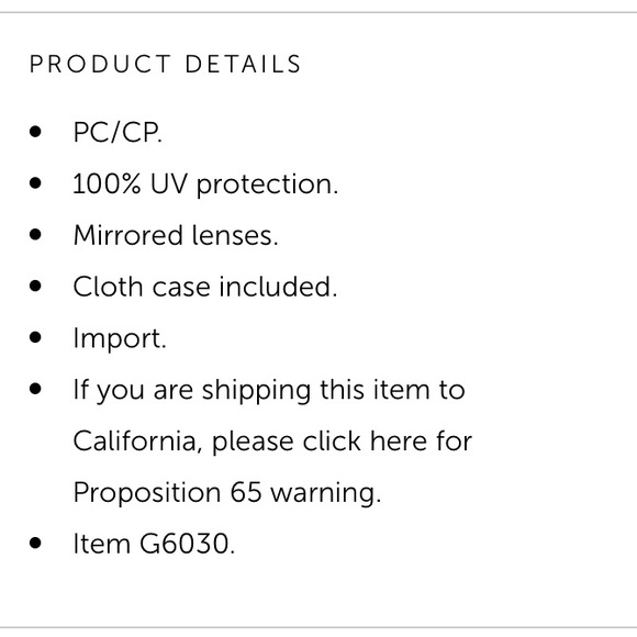 J. Crew Sunglasses - Picture 3 of 3