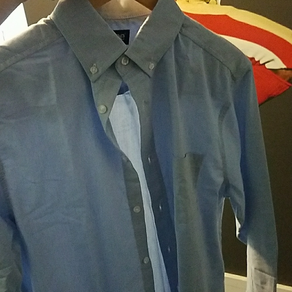 Blue Chambray button down