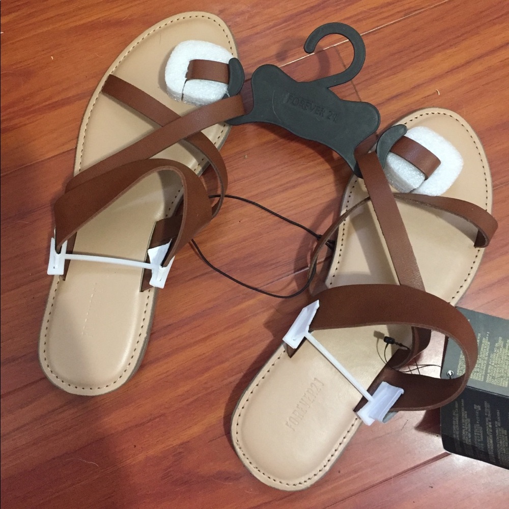 Brown sandals