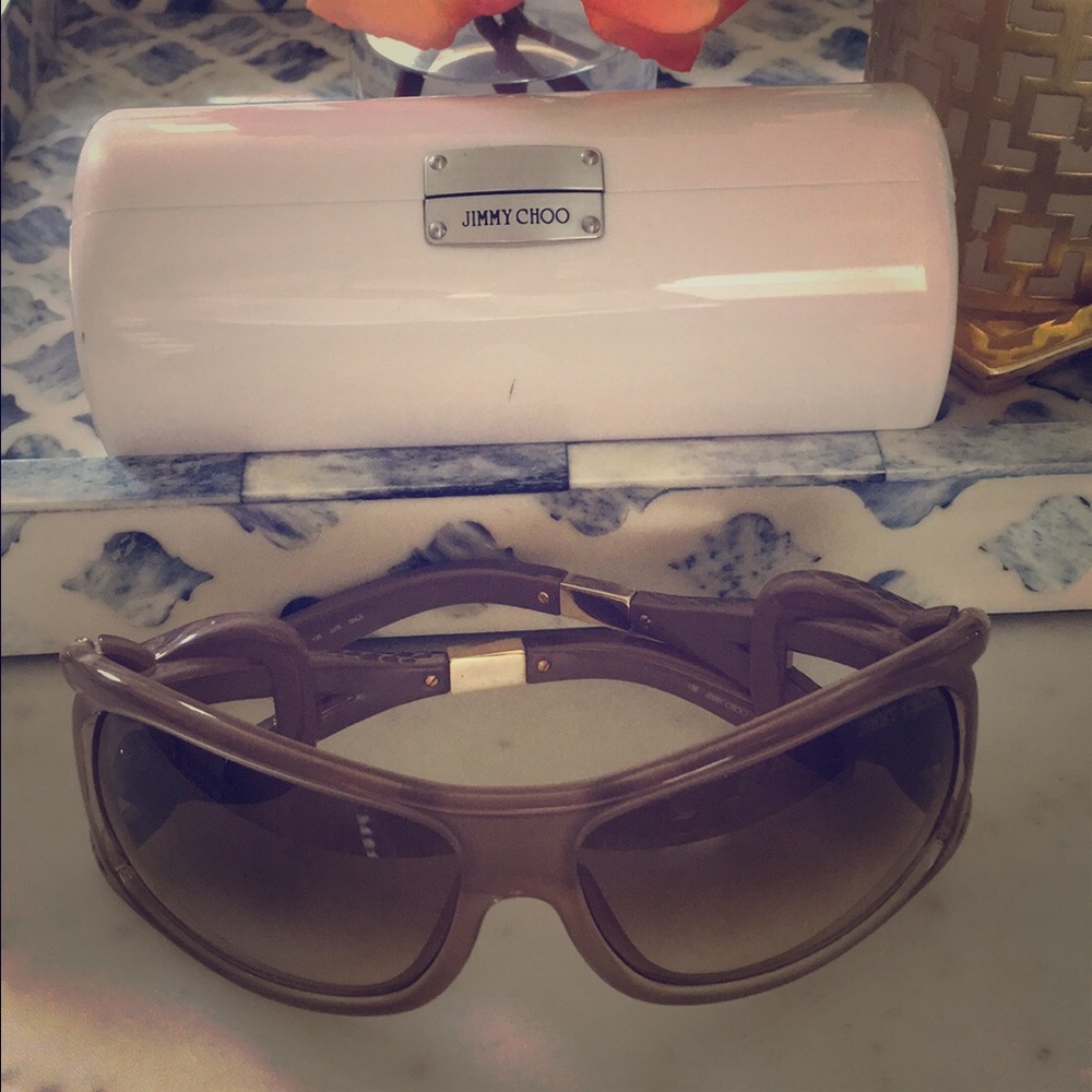 Jimmy Choo Like New Sunglasses with Case! 😍