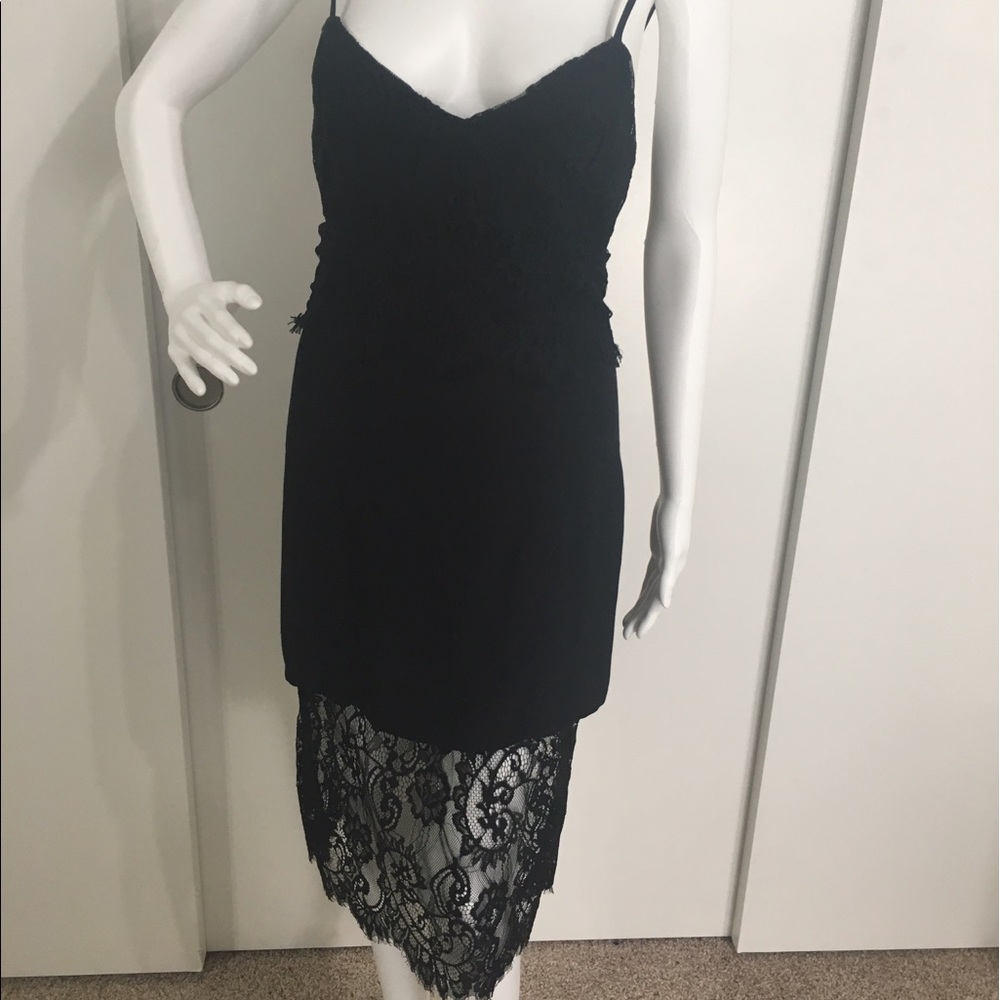 Lovers+Friends lace lined midi dress!!