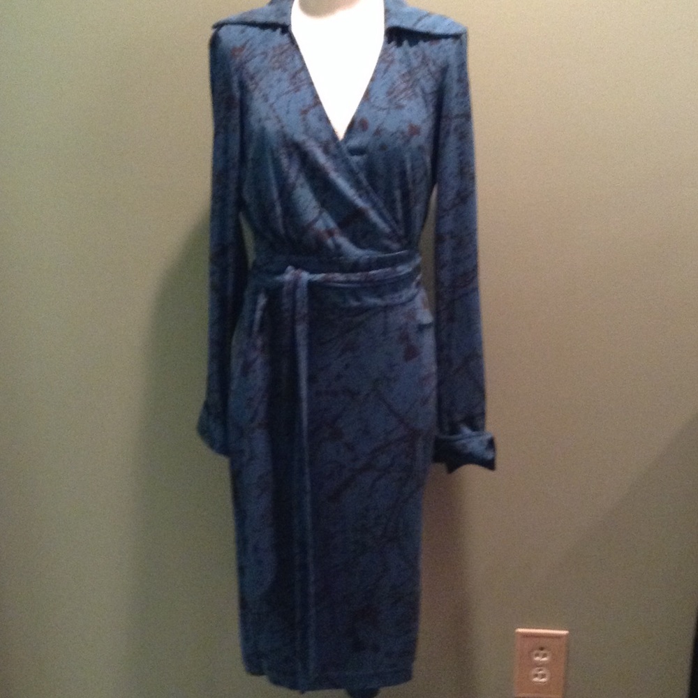 DVF wrap dress