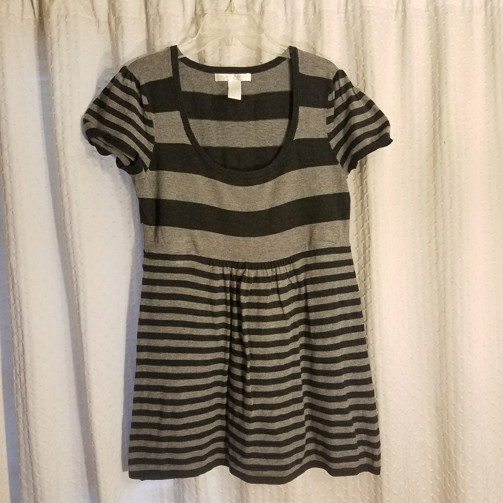 Hillard & Hanson Baby doll mini dress