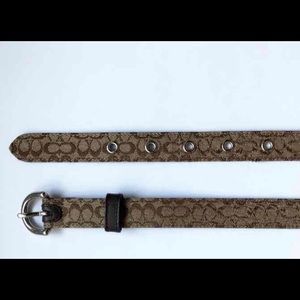 Women's Coach belt