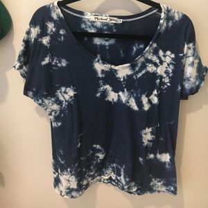 michael Stars Blue Tie Dye T-Shirt!!