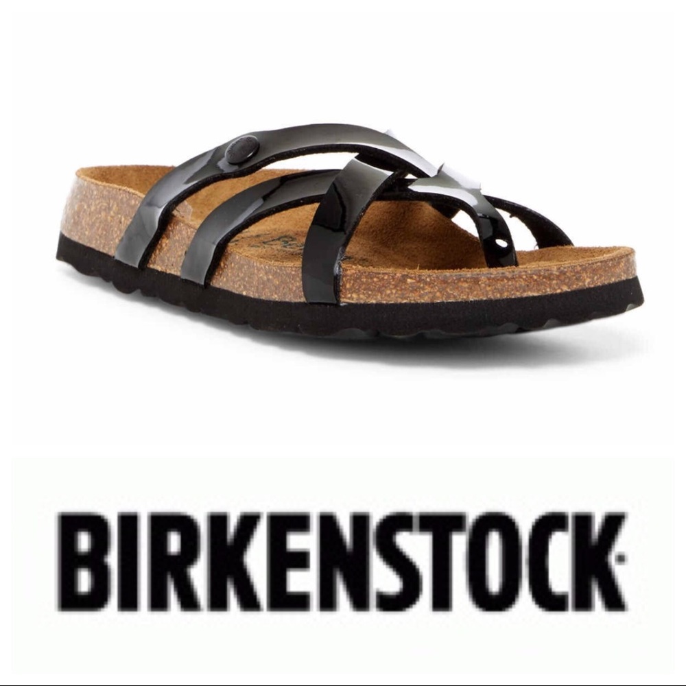 ✨NIB✨Betula by Birkenstock Vegan Leather Slides