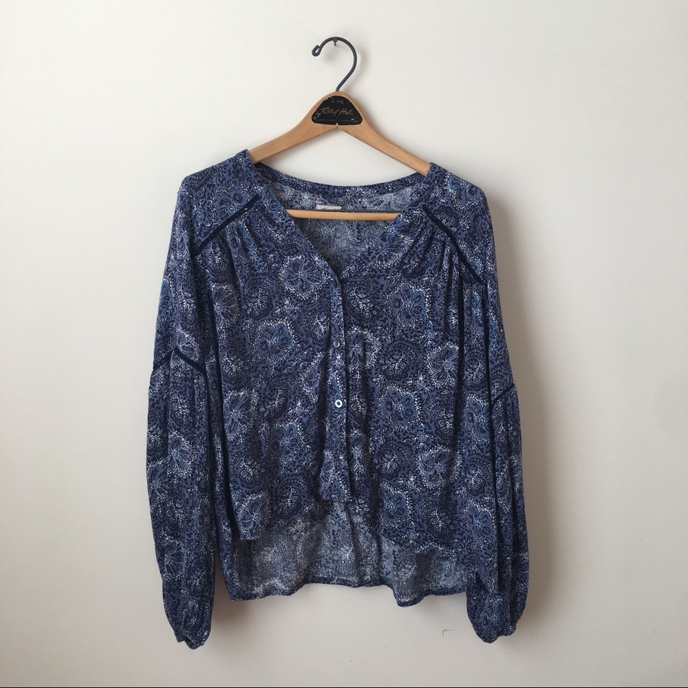 Hollister Button Up Blouse