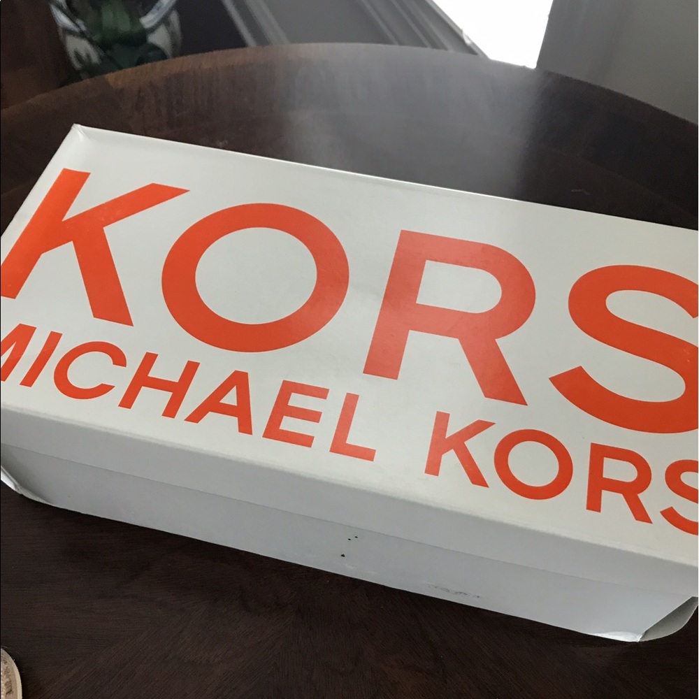 NWB Kors by Michael Kors red suede espadrilles