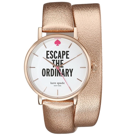 Kate Spade rose gold "Escape the Ordinary" watch - Picture 2 of 2