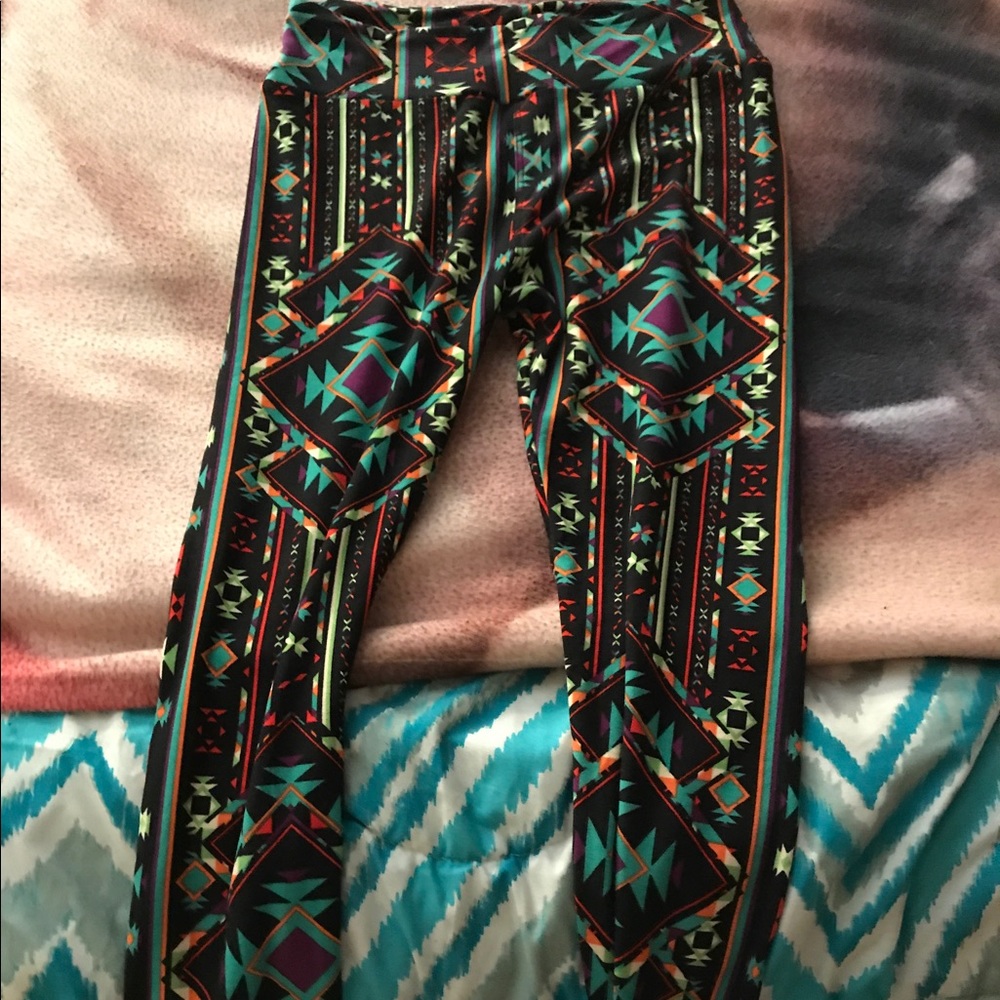 Lularoe leggings and 1 perfect tee