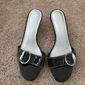 Ann Taylor slide sandals