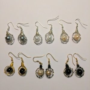 Suspended Bead Earring