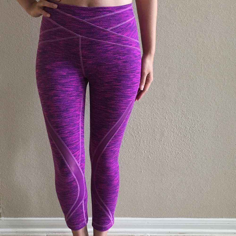 Lululemon Purple & Pink leggings